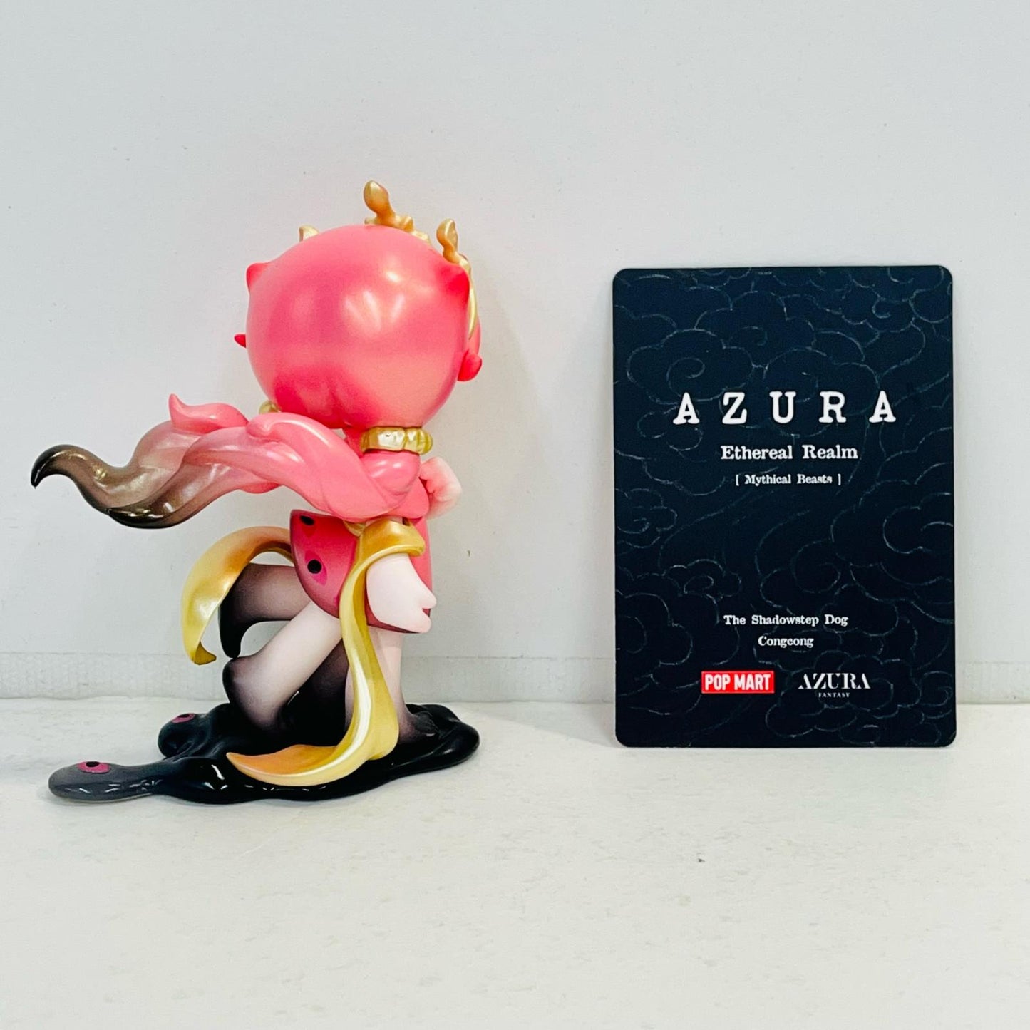 フィギュア The Shadowstep Dog 「POPMART AZURA Ethereal Realms： Mythical Beasts シリーズ」 The Shadowstep Dog AZURA Ethereal Realms： Mythical Beasts シリーズ【フィギュア】【加古川物流】
