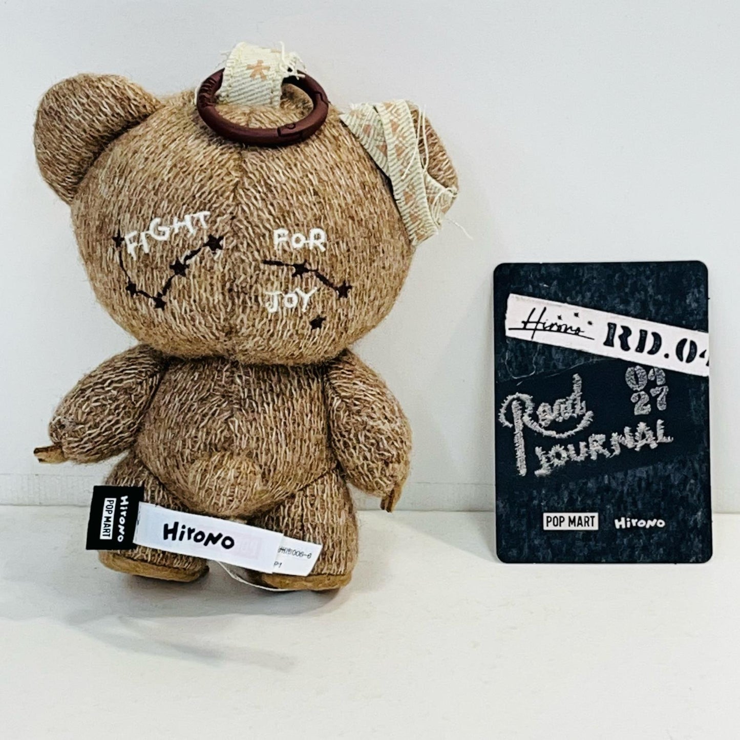ぬいぐるみ Woven Woods 「POPMART Hirono Road Journal シリーズ ぬいぐるみペンダント」 Woven Woods Hirono Road Journal シリーズ【加古川物流】