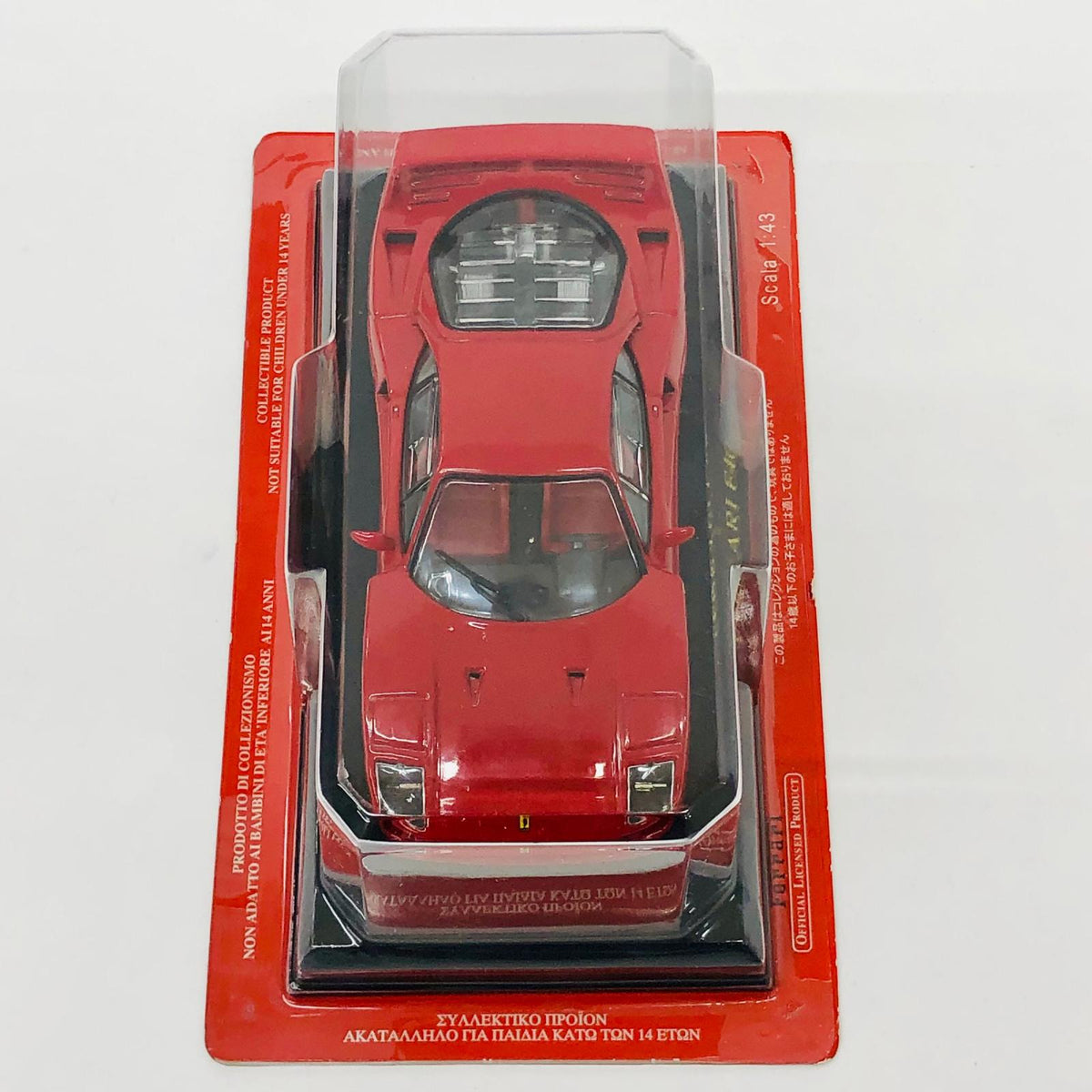おもちゃ・玩具 1/43 アシェット フェラーリコレクション 21 FERRARI F40 FERRARI F40 1/43スケール【加古川物流】