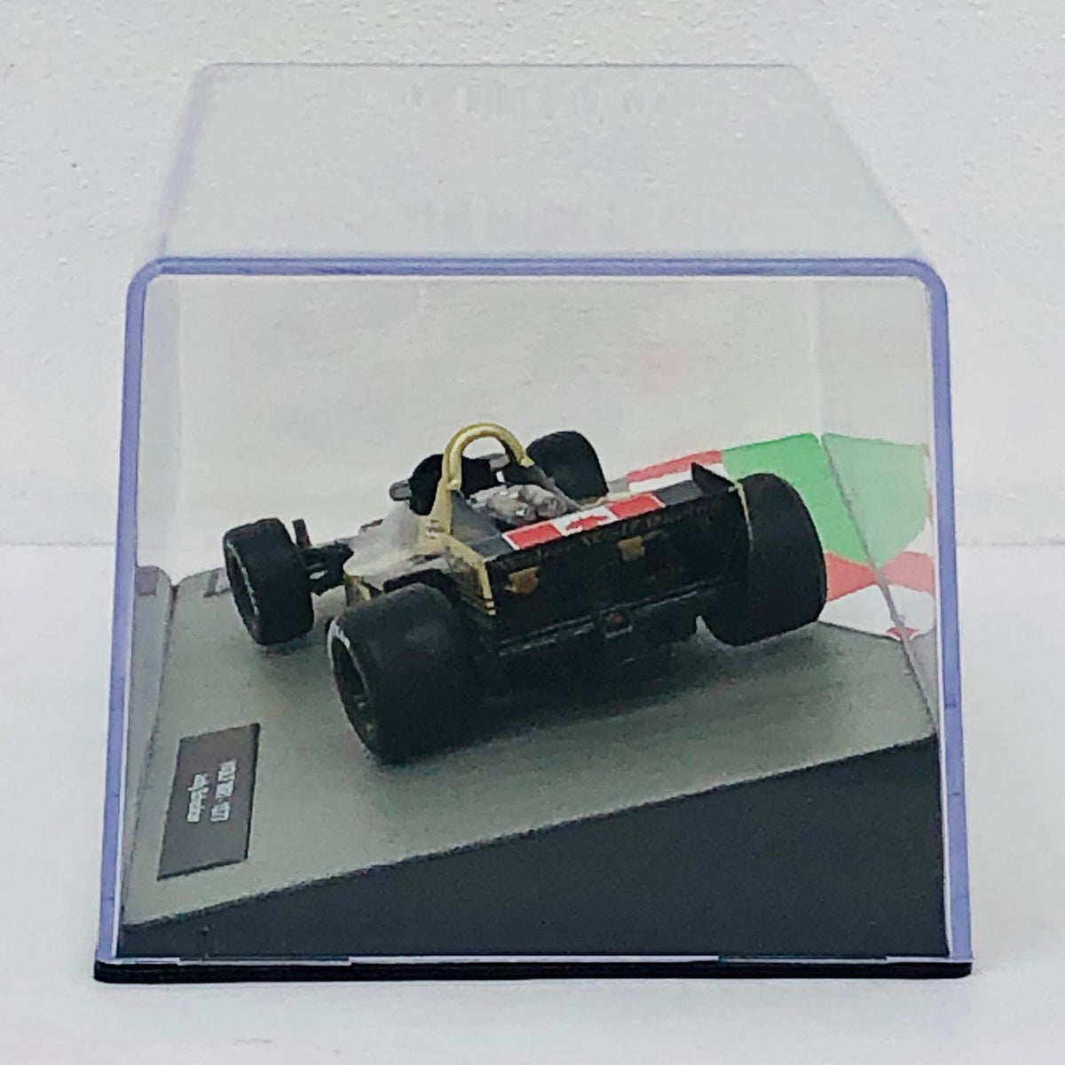おもちゃ・玩具 [単品] 1/43 WOLF WR1 1977 Judy Scheckter #20(ブラック×ゴールド) 「F1マシンコレクション全国版 71」 同梱品 WOLF WR1 1977 Judy Scheckter 1/43スケール【加古川物流】