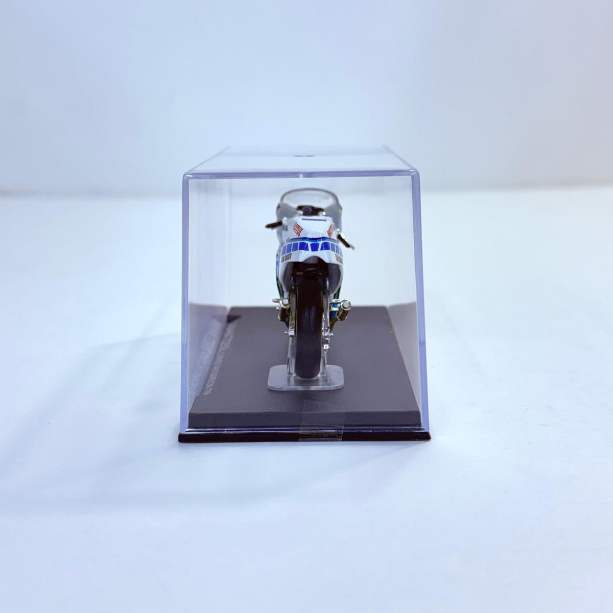 おもちゃ・玩具 [単品] 1/24 YAMAHA TZ250L 1984 #2(ホワイト×ライトブルー×グリーン) 「隔週刊チャンピオン・バイク・コレクション No.49」 同梱品 YAMAHA TZ250L 1984 1/24スケール【加古川物流】