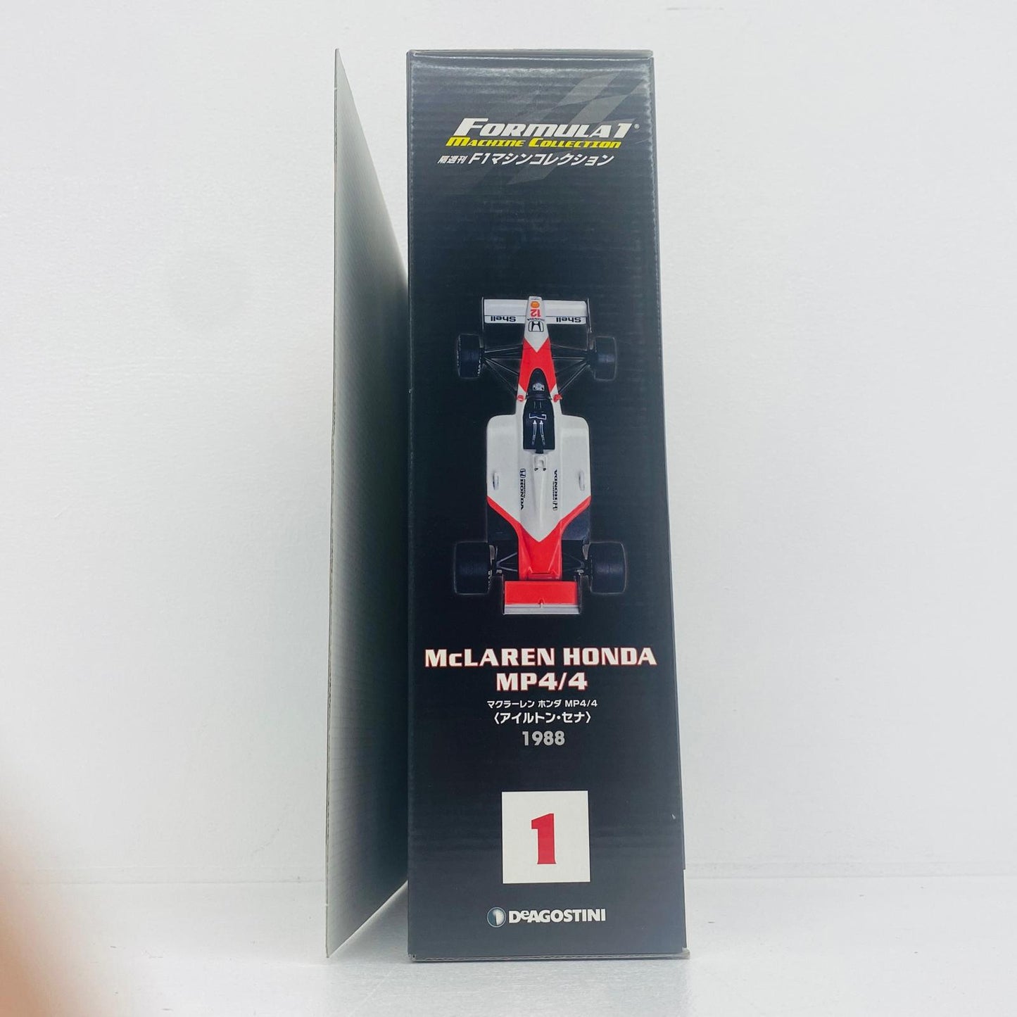 おもちゃ・玩具 [単品] McLAREN MP 4/4 1988 Ayrton Senna #12(レッド×ホワイト) 「F1マシンコレクション全国版」 第1号同梱品 McLAREN MP 4/4 1988 Ayrton Senna 1/43スケール【加古川物流】
