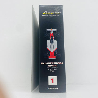 おもちゃ・玩具 [単品] McLAREN MP 4/4 1988 Ayrton Senna #12(レッド×ホワイト) 「F1マシンコレクション全国版」 第1号同梱品 McLAREN MP 4/4 1988 Ayrton Senna 1/43スケール【加古川物流】