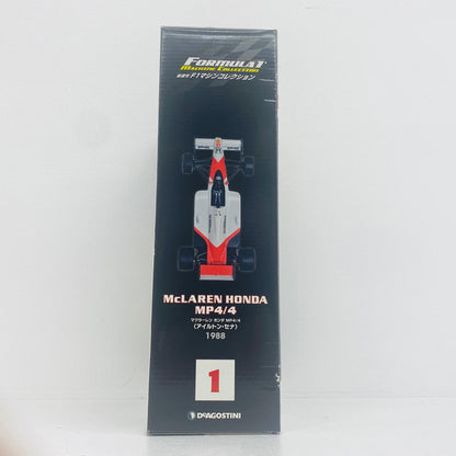 おもちゃ・玩具 [単品] McLAREN MP 4/4 1988 Ayrton Senna #12(レッド×ホワイト) 「F1マシンコレクション全国版」 第1号同梱品 McLAREN MP 4/4 1988 Ayrton Senna 1/43スケール【加古川物流】