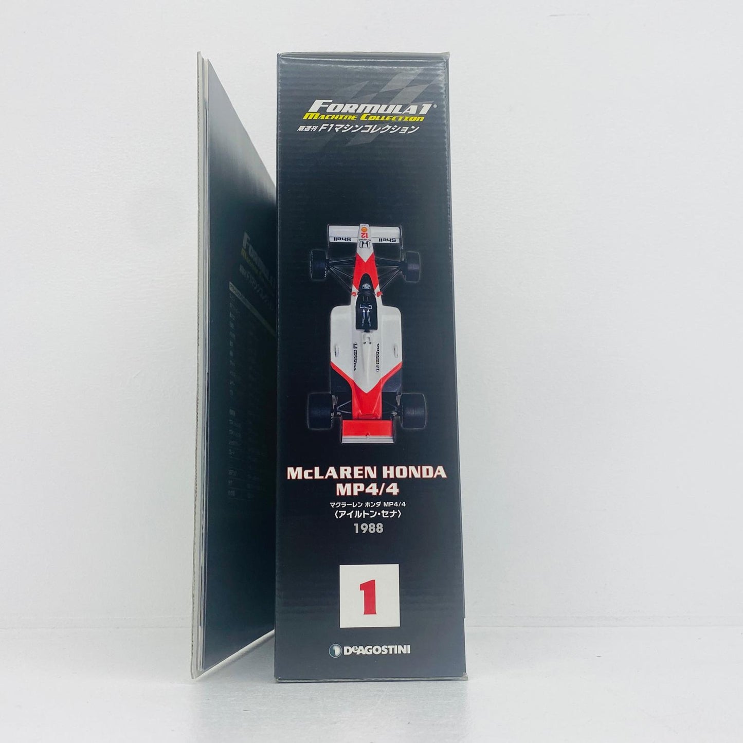 おもちゃ・玩具 [単品] McLAREN MP 4/4 1988 Ayrton Senna #12(レッド×ホワイト) 「F1マシンコレクション全国版」 第1号同梱品 McLAREN MP 4/4 1988 Ayrton Senna 1/43スケール【加古川物流】