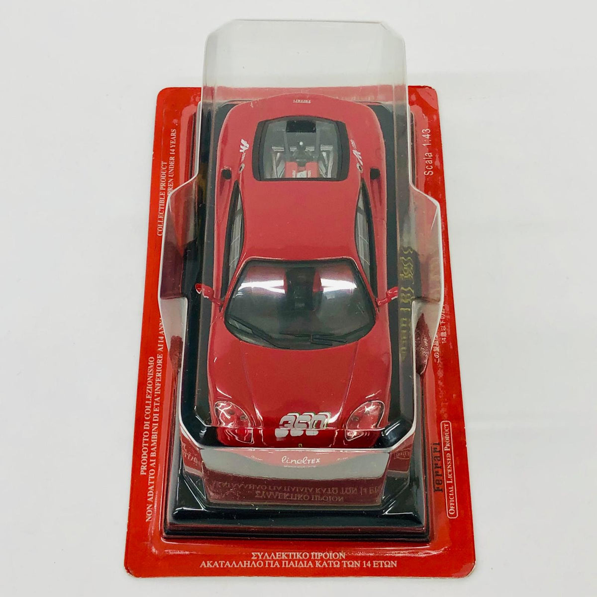 おもちゃ・玩具 1/43 アシェット フェラーリコレクション 34 FERRARI 360GT FERRARI 360GT 1/43スケール【加古川物流】