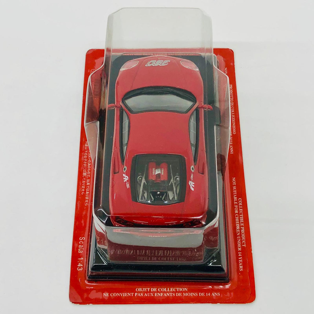 おもちゃ・玩具 1/43 アシェット フェラーリコレクション 34 FERRARI 360GT FERRARI 360GT 1/43スケール【加古川物流】