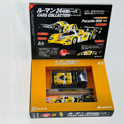 おもちゃ・玩具 [単品] 1/43 Porsche 956 Winner Le Mans 1984 #7(イエロー×ブラック×ホワイト) 「ル・マン24時間レースカーコレクション 3」 同梱品 Porsche 956 Winner Le Mans 1984 1/43スケール【加古川物流】
