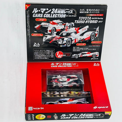 おもちゃ・玩具 [単品] 1/43 TOYOTA TS050 HYBRID-TOYOTA GAZOO Racing-8th Le Mans 2017 DENSO #8(ホワイト×レッド) 「ル・マン24時間レースカーコレクション 1 創刊号」 同梱品 TOYOTA TS050 HYBRID-TOYOTA GAZOO Racing-8th Le Mans 2017 DENSO 1/43スケール【加古川物流】