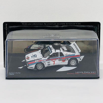 おもちゃ・玩具 [単品] 1/43 Lancia Rally 037 Safari Rally 1984 MARTINI #7(ホワイト×レッド×ブルー) 「ラリーカーコレクション」 12号同梱品 Lancia Rally 037 Safari Rally 1984 MARTINI 1/43スケール【加古川物流】