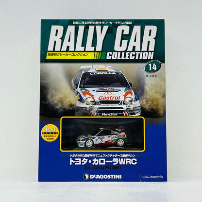 おもちゃ・玩具 [単品] 1/43 Toyota Corolla WRC Castrol Rally Australia 1999 #3(ホワイト×グリーン×レッド) 「ラリーカーコレクション」 14号同梱品 Toyota Corolla WRC Castrol Rally Australia 1999 1/43スケール【加古川物流】