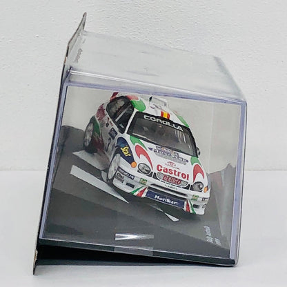 おもちゃ・玩具 [単品] 1/43 Toyota Corolla WRC Castrol Rally Australia 1999 #3(ホワイト×グリーン×レッド) 「ラリーカーコレクション」 14号同梱品 Toyota Corolla WRC Castrol Rally Australia 1999 1/43スケール【加古川物流】