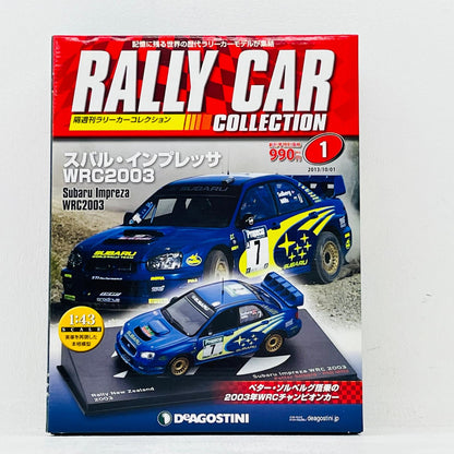 おもちゃ・玩具 [単品] 1/43 Subaru Impreza WRC 2003 Rally New Zealand 2003 MOTUL #7(ブルー) 「ラリーカーコレクション」 創刊号同梱品 Subaru Impreza WRC 2003 Rally New Zealand 2003 MOTUL 1/43スケール【加古川物流】