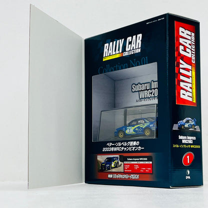 おもちゃ・玩具 [単品] 1/43 Subaru Impreza WRC 2003 Rally New Zealand 2003 MOTUL #7(ブルー) 「ラリーカーコレクション」 創刊号同梱品 Subaru Impreza WRC 2003 Rally New Zealand 2003 MOTUL 1/43スケール【加古川物流】