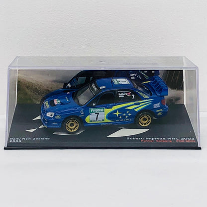おもちゃ・玩具 [単品] 1/43 Subaru Impreza WRC 2003 Rally New Zealand 2003 MOTUL #7(ブルー) 「ラリーカーコレクション」 創刊号同梱品 Subaru Impreza WRC 2003 Rally New Zealand 2003 MOTUL 1/43スケール【加古川物流】