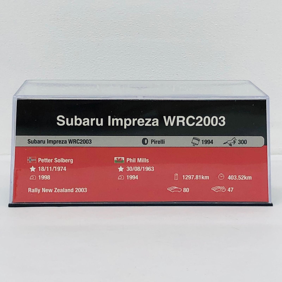 おもちゃ・玩具 [単品] 1/43 Subaru Impreza WRC 2003 Rally New Zealand 2003 MOTUL #7(ブルー) 「ラリーカーコレクション」 創刊号同梱品 Subaru Impreza WRC 2003 Rally New Zealand 2003 MOTUL 1/43スケール【加古川物流】