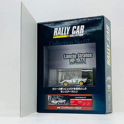 おもちゃ・玩具 [単品] 1/43 Lancia Stratos HF Rallye Monte-Carlo 1977 Alitalia #1(ホワイト×グリーン×レッド) 「ラリーカーコレクション全国版 Vol.2 2013年10月15日号」 付録 Lancia Stratos HF Rallye Monte-Carlo 1977 Alitalia 1/43スケール【加古川物流】