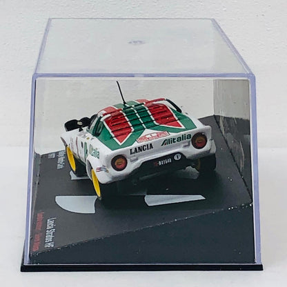 おもちゃ・玩具 [単品] 1/43 Lancia Stratos HF Rallye Monte-Carlo 1977 Alitalia #1(ホワイト×グリーン×レッド) 「ラリーカーコレクション全国版 Vol.2 2013年10月15日号」 付録 Lancia Stratos HF Rallye Monte-Carlo 1977 Alitalia 1/43スケール【加古川物流】