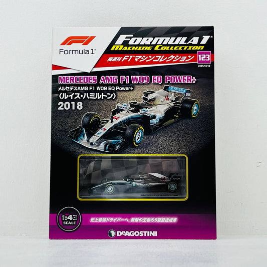 おもちゃ・玩具 [単品] 1/43 MERCEDES-AMG F1 W09 EQ Power+ Spanish GP 2018 #44 Lewis Hamilton(シルバー×グリーン) 「F1マシンコレクション全国版 123」 同梱品 MERCEDES-AMG F1 W09 EQ Power+ Spanish GP 2018 1/43スケール【加古川物流】