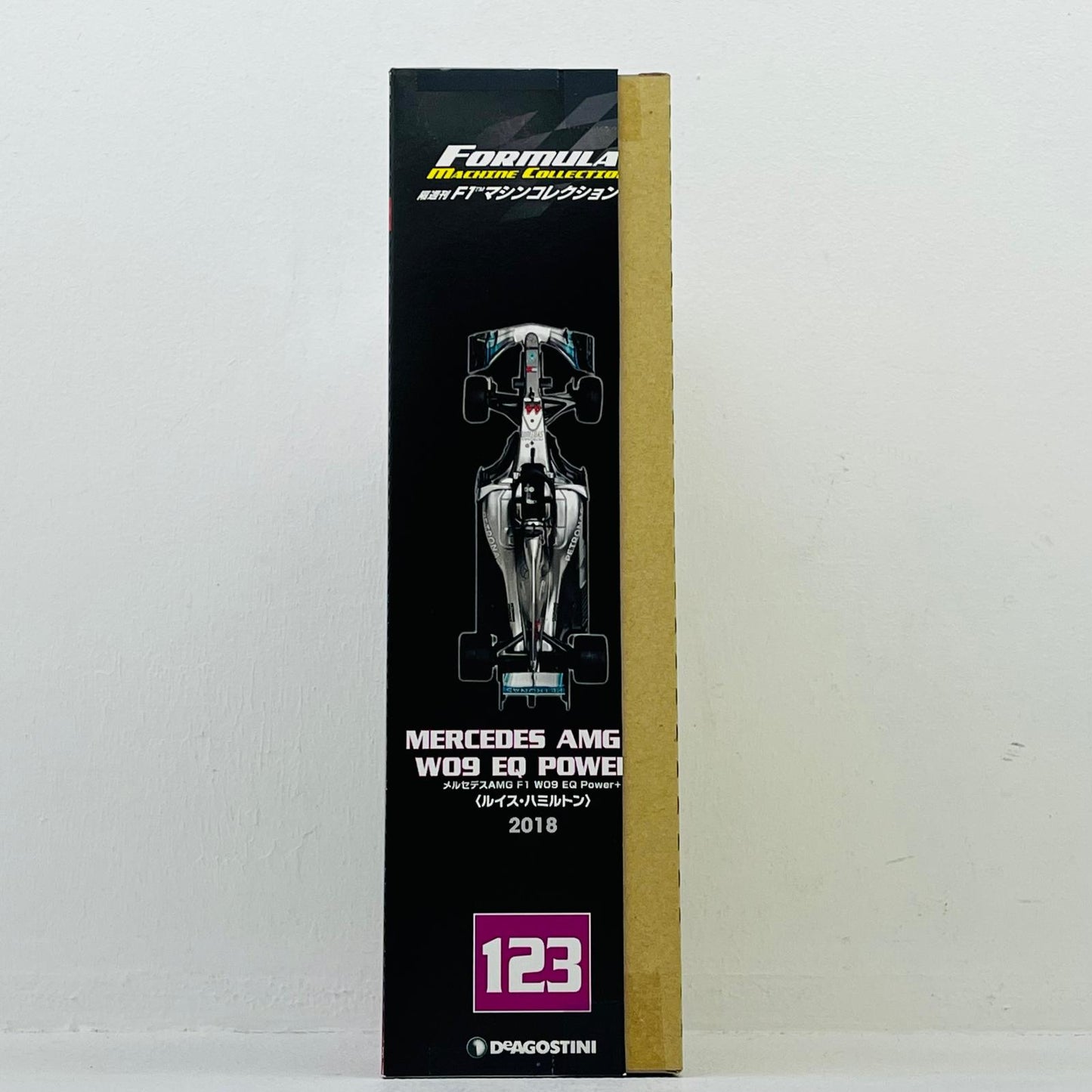 おもちゃ・玩具 [単品] 1/43 MERCEDES-AMG F1 W09 EQ Power+ Spanish GP 2018 #44 Lewis Hamilton(シルバー×グリーン) 「F1マシンコレクション全国版 123」 同梱品 MERCEDES-AMG F1 W09 EQ Power+ Spanish GP 2018 1/43スケール【加古川物流】