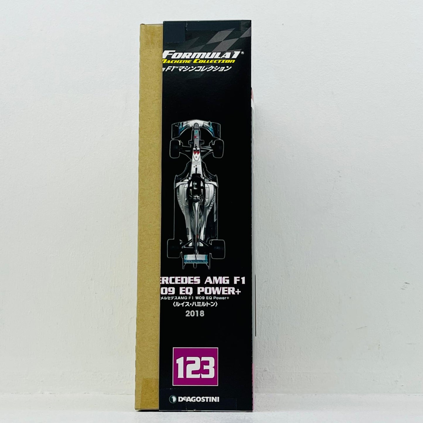 おもちゃ・玩具 [単品] 1/43 MERCEDES-AMG F1 W09 EQ Power+ Spanish GP 2018 #44 Lewis Hamilton(シルバー×グリーン) 「F1マシンコレクション全国版 123」 同梱品 MERCEDES-AMG F1 W09 EQ Power+ Spanish GP 2018 1/43スケール【加古川物流】