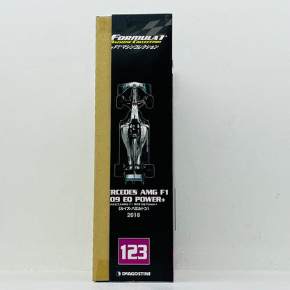 おもちゃ・玩具 [単品] 1/43 MERCEDES-AMG F1 W09 EQ Power+ Spanish GP 2018 #44 Lewis Hamilton(シルバー×グリーン) 「F1マシンコレクション全国版 123」 同梱品 MERCEDES-AMG F1 W09 EQ Power+ Spanish GP 2018 1/43スケール【加古川物流】