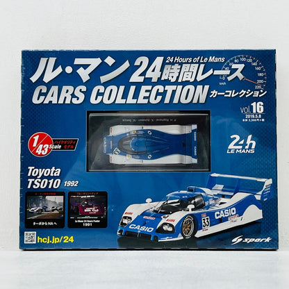 おもちゃ・玩具 [単品] 1/43 TOYOTA TS010 Le Mans 1992 #33(ブルー×ホワイト) 「ル・マン24時間レースカーコレクション 16」 同梱品 TOYOTA TS010 Le Mans 1992 1/43スケール【加古川物流】