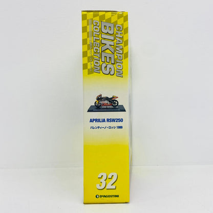 おもちゃ・玩具 [単品] 1/24 APRILIA RSW250 バレンティーノ・ロッシ 1999 「隔週刊チャンピオン・バイク・コレクション No.32」 同梱品 APRILIA RSW250【加古川物流】