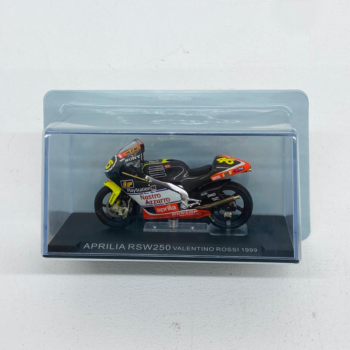 おもちゃ・玩具 [単品] 1/24 APRILIA RSW250 バレンティーノ・ロッシ 1999 「隔週刊チャンピオン・バイク・コレクション No.32」 同梱品 APRILIA RSW250【加古川物流】