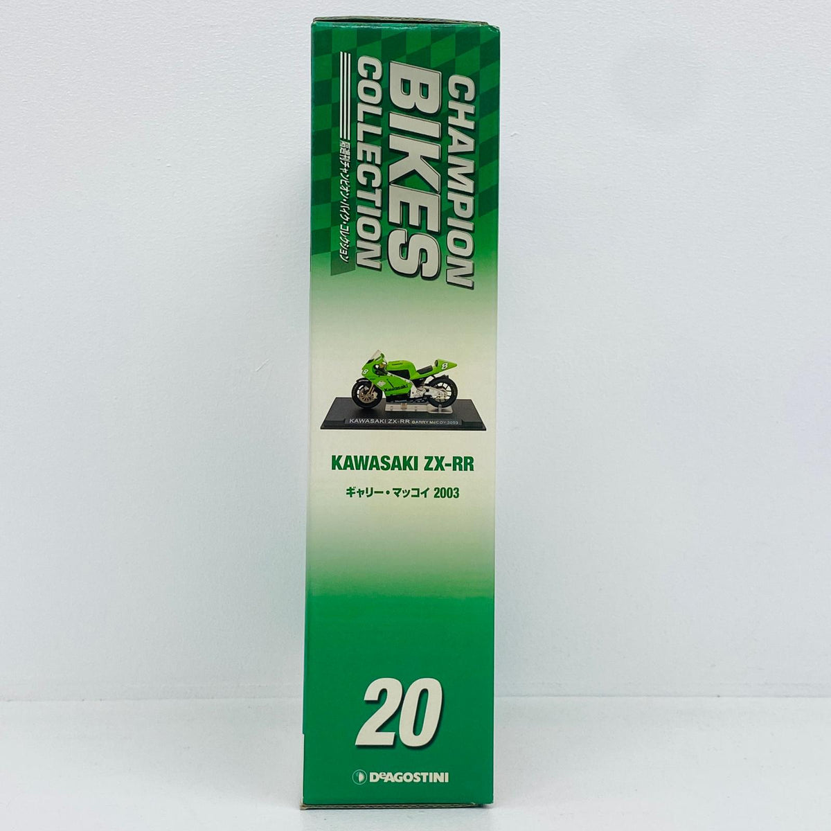 おもちゃ・玩具 [単品] 1/24 KAWASAKI ZX-RR #8 GARRY McCOY 2003(グリーン) 「隔週刊チャンピオン・バイク・コレクション」 同梱品 KAWASAKI ZX-RR【加古川物流】