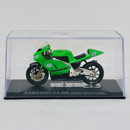 おもちゃ・玩具 [単品] 1/24 KAWASAKI ZX-RR #8 GARRY McCOY 2003(グリーン) 「隔週刊チャンピオン・バイク・コレクション」 同梱品 KAWASAKI ZX-RR【加古川物流】
