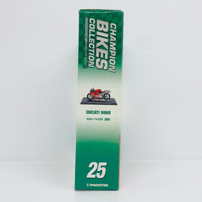 おもちゃ・玩具 [単品] 1/24 DUCATI 996R #21 TROY BAYLISS 2001(レッド) 「隔週刊チャンピオン・バイク・コレクション」 同梱品 DUCATI 996R【加古川物流】