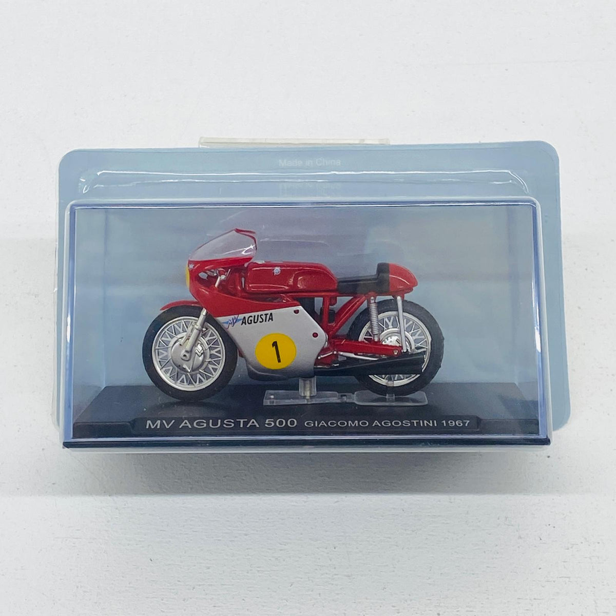 おもちゃ・玩具 [単品] MV AGUSTA 500 1967(レッド×シルバー) 「隔週刊チャンピオン・バイク・コレクション No.22」 同梱品 MV AGUSTA 500【加古川物流】