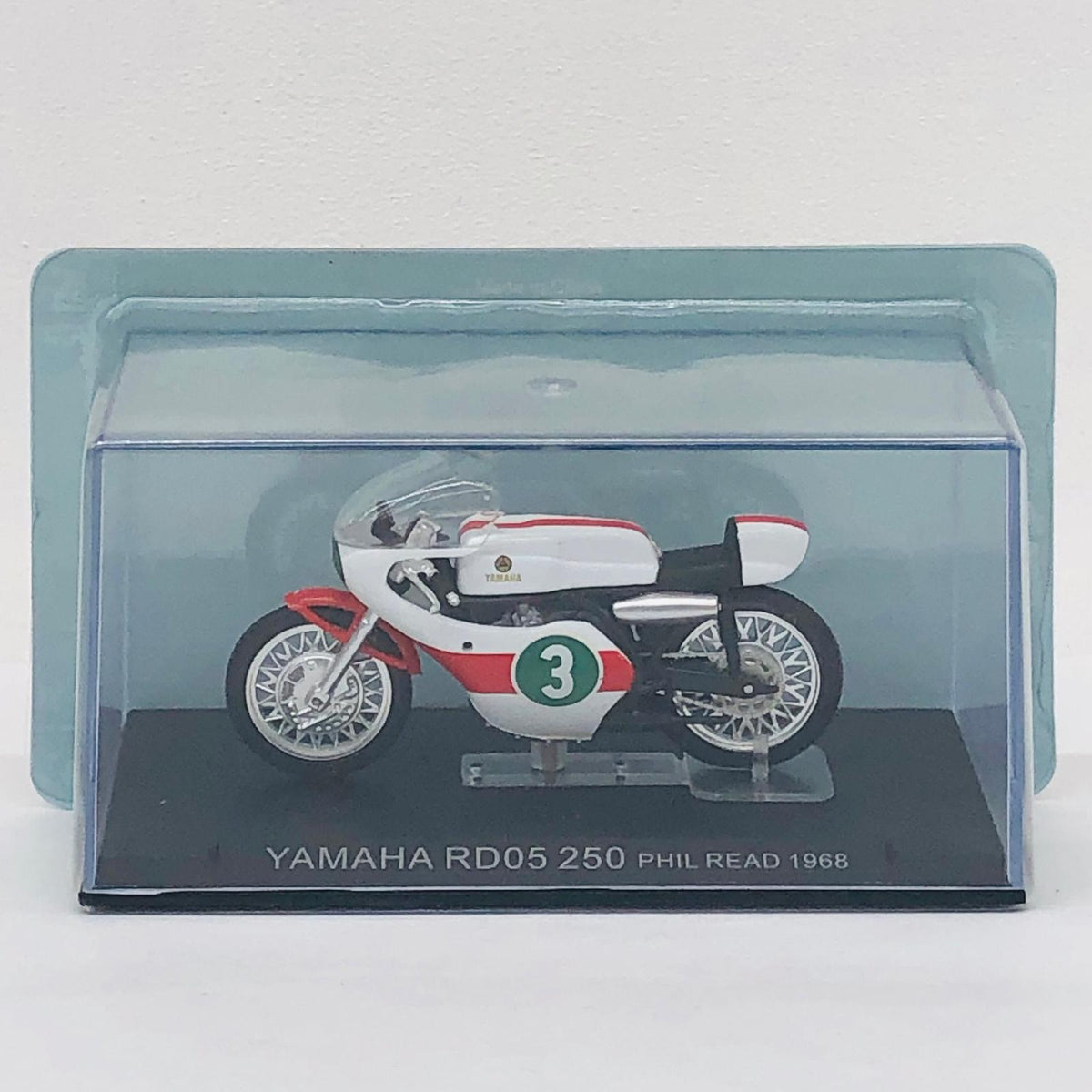 おもちゃ・玩具 [単品] 1/24 YAMAHA RD05 250 PHIL READ 1968(レッド×ホワイト) 「隔週刊チャンピオン・バイク・コレクション No.28」 同梱品 YAMAHA RD05 250【加古川物流】