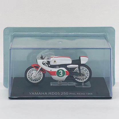 おもちゃ・玩具 [単品] 1/24 YAMAHA RD05 250 PHIL READ 1968(レッド×ホワイト) 「隔週刊チャンピオン・バイク・コレクション No.28」 同梱品 YAMAHA RD05 250【加古川物流】