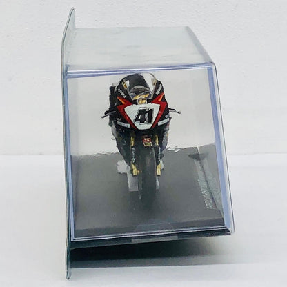 おもちゃ・玩具 [単品] 1/24 APRILIA RSV1000 NORIYUKI HAGA 2002 Playstation2 #41(ブラック×ホワイト×レッド) 「隔週刊チャンピオン・バイク・コレクション No.33」 同梱品 APRILIA RSV1000【加古川物流】