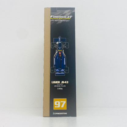 おもちゃ・玩具 [単品] 1/43 LIGIER JS43 1996 Olivier Panis #9(ブルー) 「F1マシンコレクション全国版 97」 同梱品 LIGIER JS43 1996 Olivier Panis 1/43スケール【加古川物流】