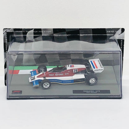 おもちゃ・玩具 [単品] 1/43 PENSKE PC4 1976 John Watson #28(ホワイト×レッド×ブルー) 「F1マシンコレクション全国版 83」 同梱品 PENSKE PC4 1976 John Watson 1/43スケール【加古川物流】