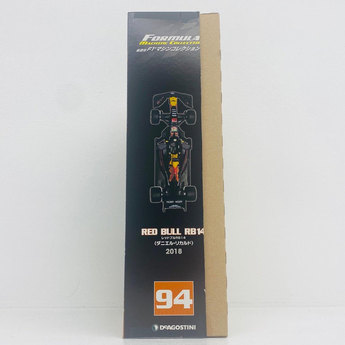 おもちゃ・玩具 [単品] 1/43 RES BULL RB14 2018 Daniel Ricciardo #3(ブラック×イエロー×レッド) 「F1マシンコレクション全国版 94」 同梱品 RES BULL RB14 2018 Daniel Ricciardo 1/43スケール【加古川物流】