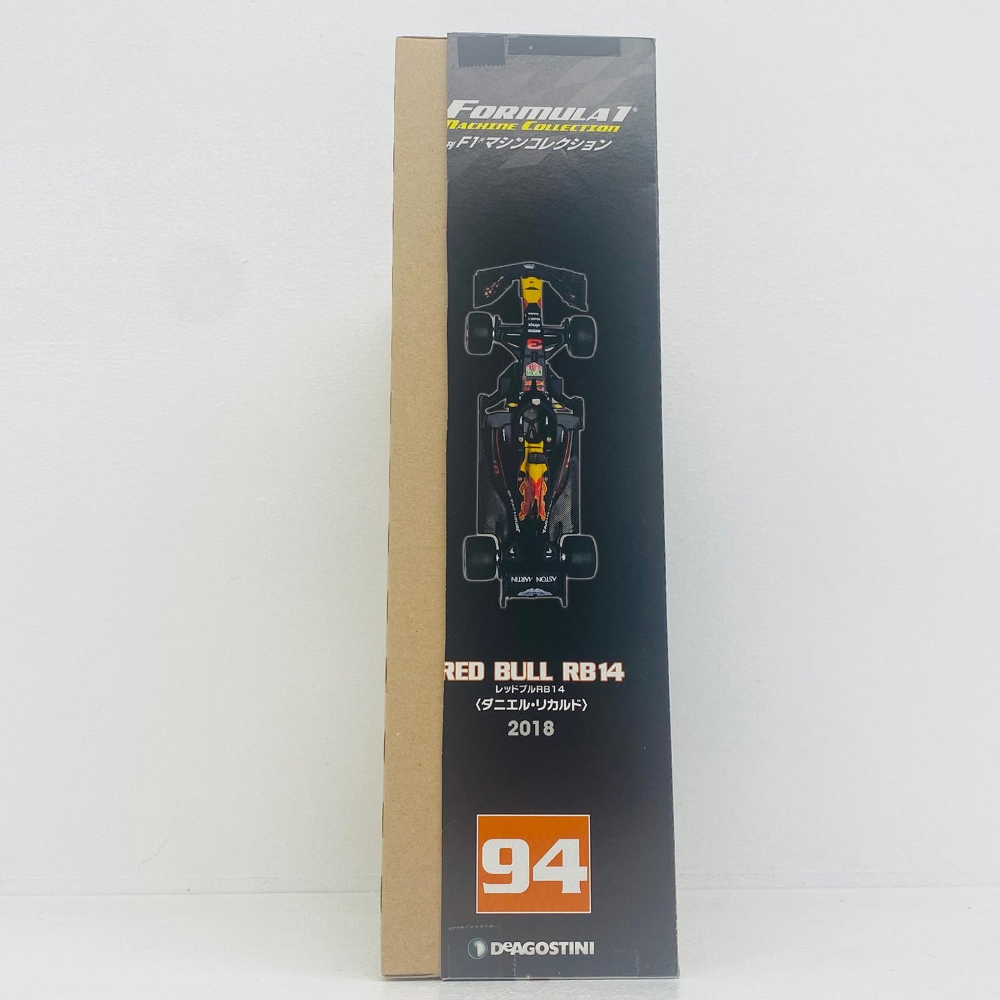 おもちゃ・玩具 [単品] 1/43 RES BULL RB14 2018 Daniel Ricciardo #3(ブラック×イエロー×レッド) 「F1マシンコレクション全国版 94」 同梱品 RES BULL RB14 2018 Daniel Ricciardo 1/43スケール【加古川物流】
