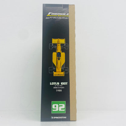 おもちゃ・玩具 [単品] 1/43 LOTUS 100T 1988 #1(イエロー) 「F1マシンコレクション全国版 92」 同梱品 LOTUS 100T 1988 1/43スケール【加古川物流】