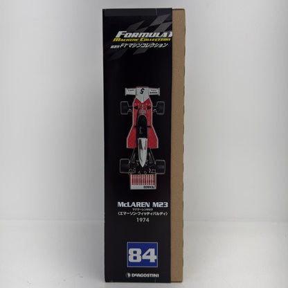 おもちゃ・玩具 [単品] 1/43 McLaren M23 1974 #5(レッド×ホワイト) 「F1マシンコレクション全国版 84」 同梱品 McLaren M23 1974 1/43スケール【加古川物流】