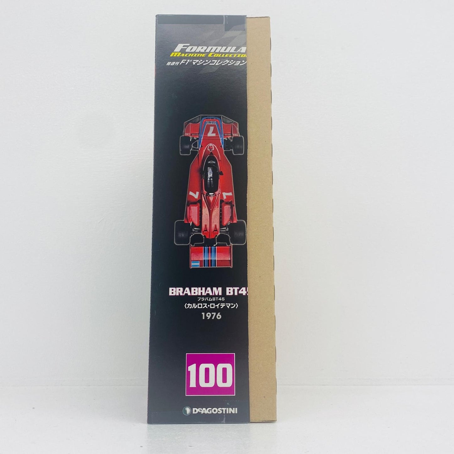 おもちゃ・玩具 [単品] 1/43 BRABHAM BT45 1976 #7 カルロス・ロイテマン(レッド×ブルー) 「F1マシンコレクション全国版 100」 同梱品 BRABHAM BT45 1976 #7 カルロス・ロイテマン 1/43スケール【加古川物流】