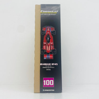 おもちゃ・玩具 [単品] 1/43 BRABHAM BT45 1976 #7 カルロス・ロイテマン(レッド×ブルー) 「F1マシンコレクション全国版 100」 同梱品 BRABHAM BT45 1976 #7 カルロス・ロイテマン 1/43スケール【加古川物流】