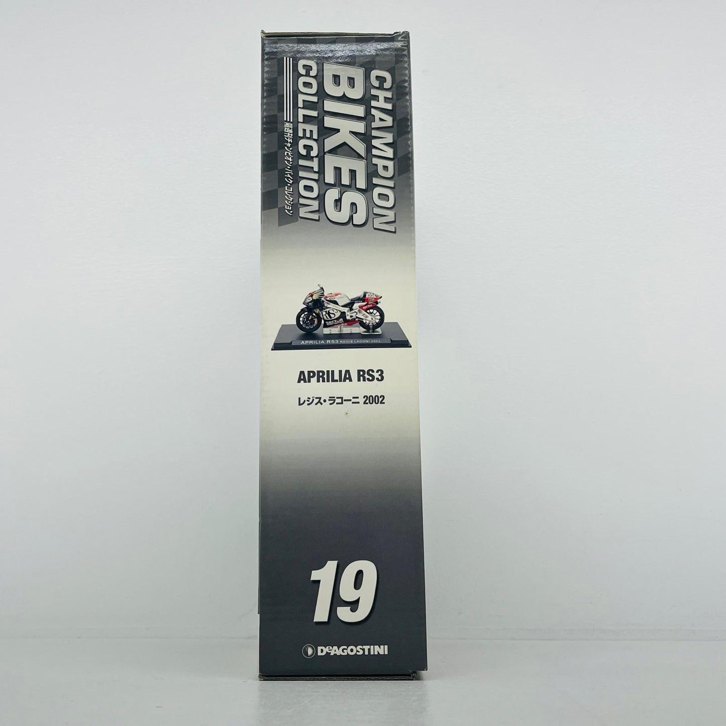 おもちゃ・玩具 [単品] 1/24 APRILIA RS3 #55 REGIS LACONI 2002(ブラック×レッド×シルバー) 「隔週刊チャンピオン・バイク・コレクション」 同梱品 APRILIA RS3 #55 REGIS LACONI 2002 1/24スケール【加古川物流】