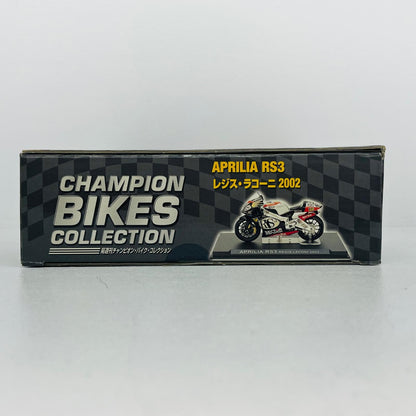 おもちゃ・玩具 [単品] 1/24 APRILIA RS3 #55 REGIS LACONI 2002(ブラック×レッド×シルバー) 「隔週刊チャンピオン・バイク・コレクション」 同梱品 APRILIA RS3 #55 REGIS LACONI 2002 1/24スケール【加古川物流】