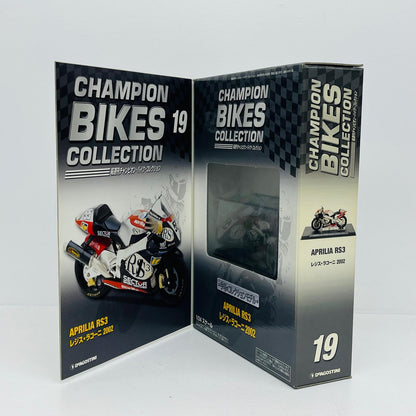 おもちゃ・玩具 [単品] 1/24 APRILIA RS3 #55 REGIS LACONI 2002(ブラック×レッド×シルバー) 「隔週刊チャンピオン・バイク・コレクション」 同梱品 APRILIA RS3 #55 REGIS LACONI 2002 1/24スケール【加古川物流】