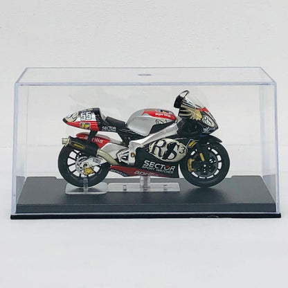 おもちゃ・玩具 [単品] 1/24 APRILIA RS3 #55 REGIS LACONI 2002(ブラック×レッド×シルバー) 「隔週刊チャンピオン・バイク・コレクション」 同梱品 APRILIA RS3 #55 REGIS LACONI 2002 1/24スケール【加古川物流】