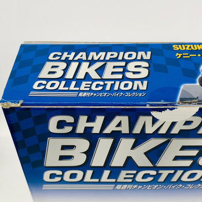 おもちゃ・玩具 [単品] 1/24 SUZUKI GSV-R #10 KENNY ROBERTS JR 2002(ブルー×イエロー) 「隔週刊チャンピオン・バイク・コレクション」 同梱品 SUZUKI GSV-R #10 KENNY ROBERTS JR 2002 1/24スケール【加古川物流】