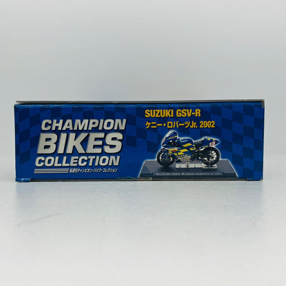 おもちゃ・玩具 [単品] 1/24 SUZUKI GSV-R #10 KENNY ROBERTS JR 2002(ブルー×イエロー) 「隔週刊チャンピオン・バイク・コレクション」 同梱品 SUZUKI GSV-R #10 KENNY ROBERTS JR 2002 1/24スケール【加古川物流】